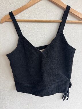 Madewell Wrap Crop Top